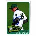 Vaun Brown autograph